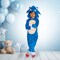 Toddler Sonic the Hedgehog 3 Knuckles Costume Hooded Jumpsuit with Character Headpiece